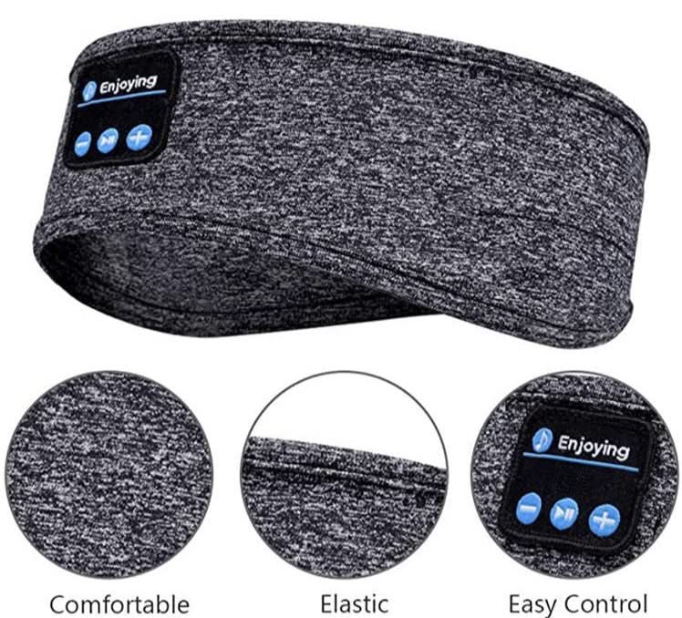 Mauzari™ Maschera per Dormire con Cuffie Bluetooth
