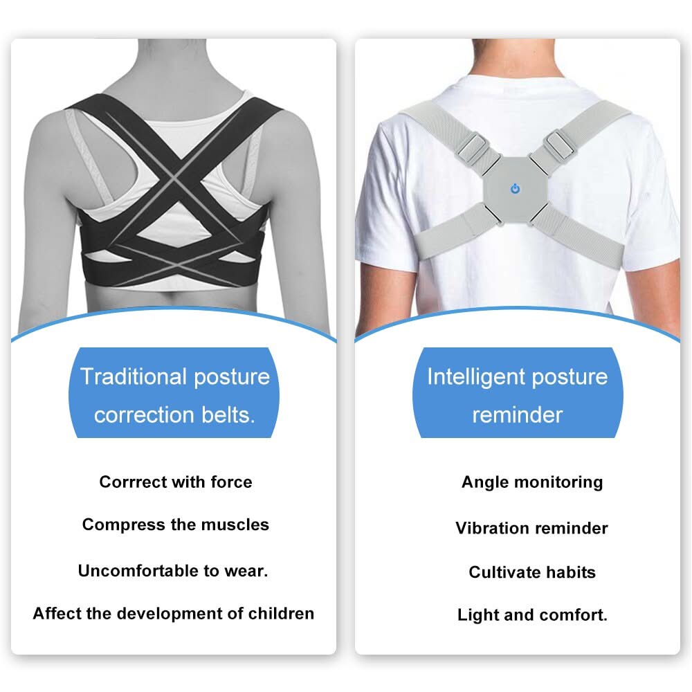 Mauzari™ Correttore Posturale Intelligente con Avviso