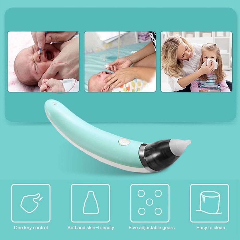 Mauzari™ Aspiratore Nasale Elettrico per Neonati