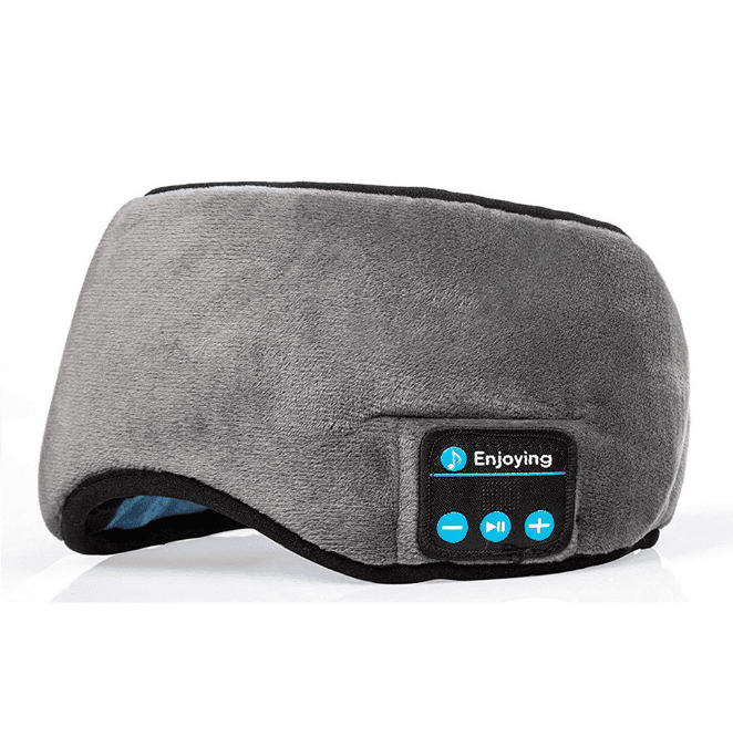 Mauzari™ Maschera Bluetooth per Dormire con Cuffie Integrate