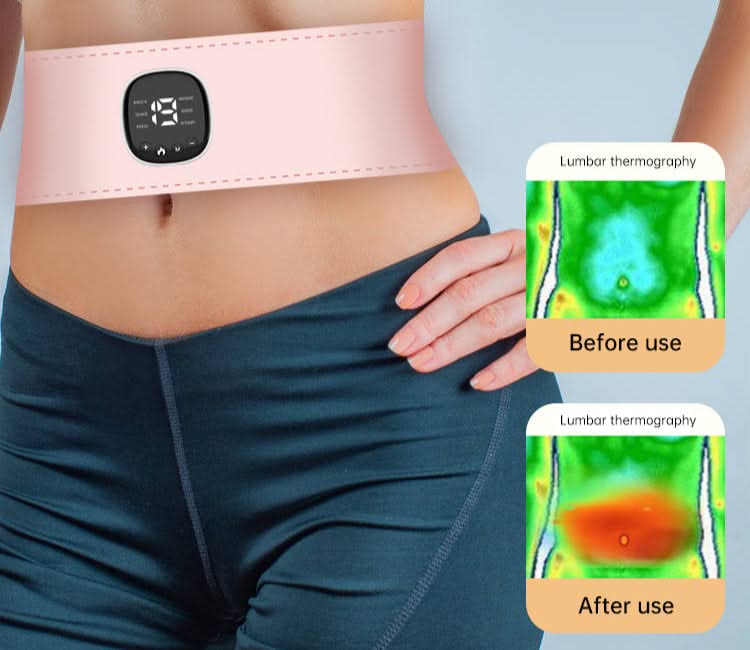Mauzari™ Cintura Lombare e Addominale con EMS e Calore