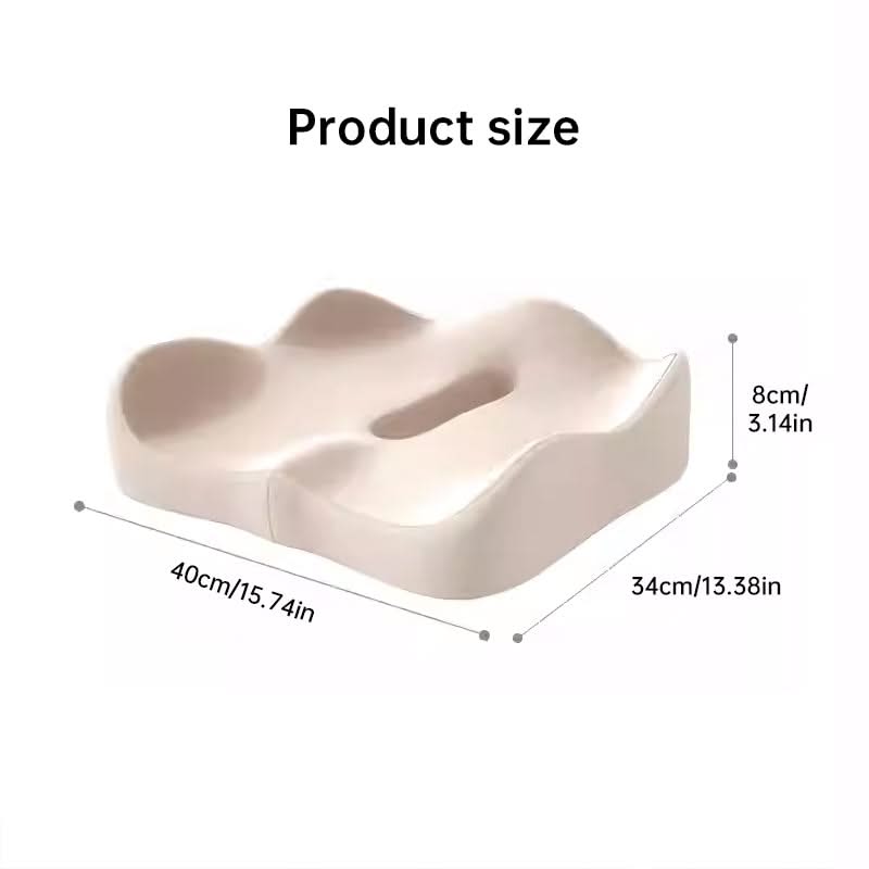 Mauzari™ Cuscino Auto in Memory Foam per Coccige e Zona Lombare