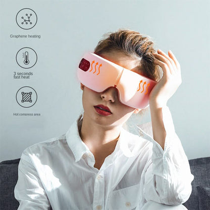 Mauzari™ Massaggiatore Oculare con Calore, Compressione e Bluetooth