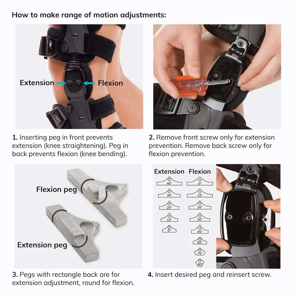 Mauzari™ Tutore Regolabile di Scarico per Ginocchio