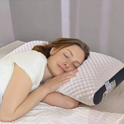Mauzari™ Cuscino Ortopedico con Fibre di Soia per Collo e Sonno