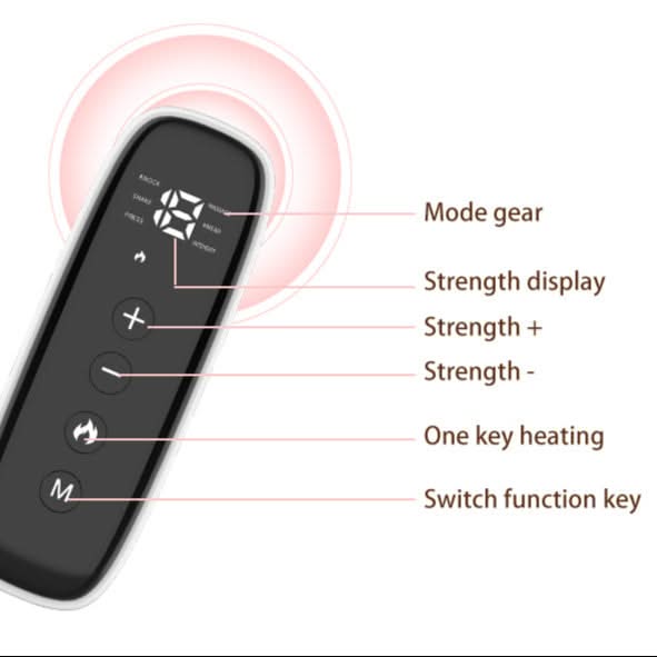 Mauzari™ Cintura Lombare e Addominale con EMS e Calore
