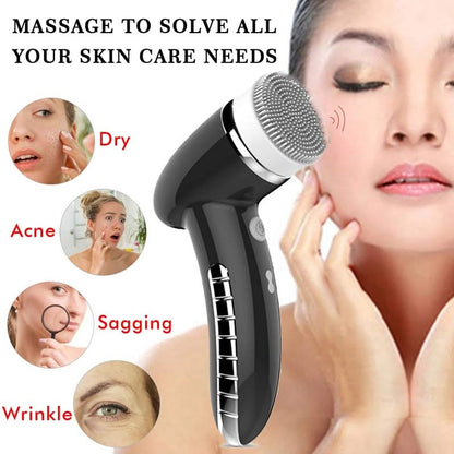 Mauzari™ Spazzola Sonica Viso 4 in 1 con Massaggio