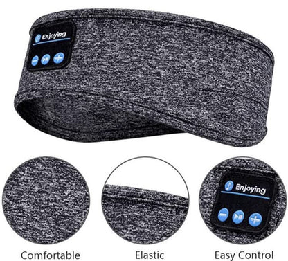 Mauzari™ Maschera per Dormire con Cuffie Bluetooth