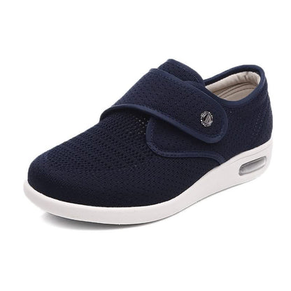 Mauzari™ Scarpe ortopediche larghe da uomo per piedi gonfi e piede diabetico – Calzata regolabile