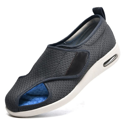 Mauzari™ Scarpe ortopediche larghe da donna per piedi gonfi – Supporto plantare regolabile