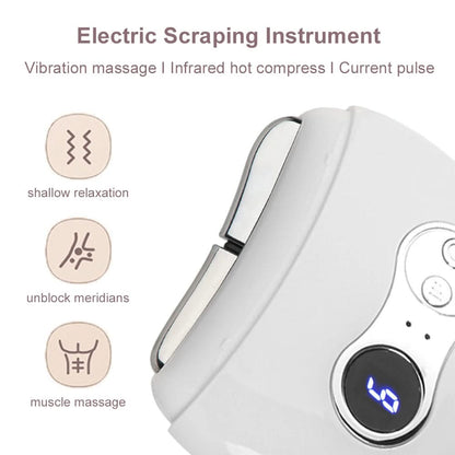 Mauzari™ Massaggiatore Gua Sha Riscaldato con EMS e Luce Rossa