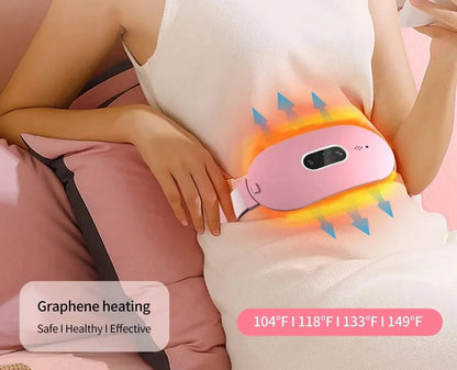 Mauzari™ Fascia riscaldante e massaggiante per crampi da menopausa e dolori addominali