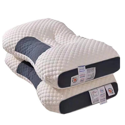 Mauzari™ Cuscino Ortopedico con Fibre di Soia per Collo e Sonno