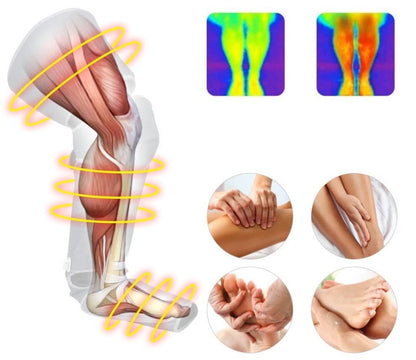 Massaggiatore per Gambe a Compressione d'Aria