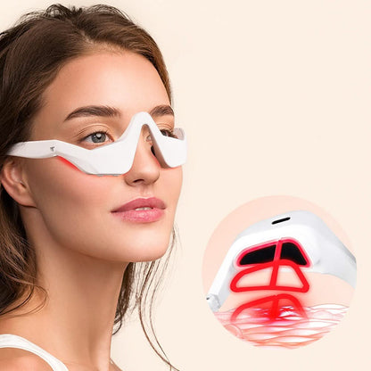 Mauzari™ Massaggiatore Occhi EMS con Microcorrente e Luce Rossa