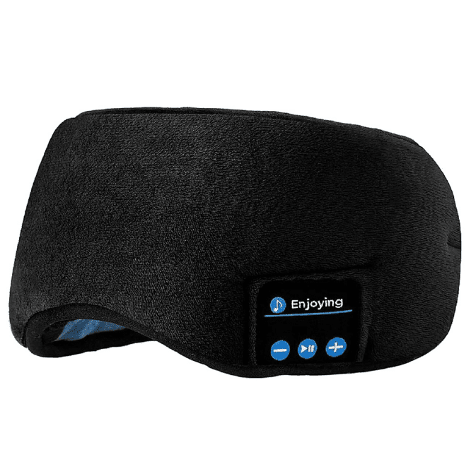 Mauzari™ Maschera Bluetooth per Dormire con Cuffie Integrate