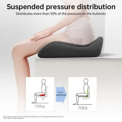 Mauzari™ Cuscino Ortopedico in Memory Foam per Coccige e Sciatica