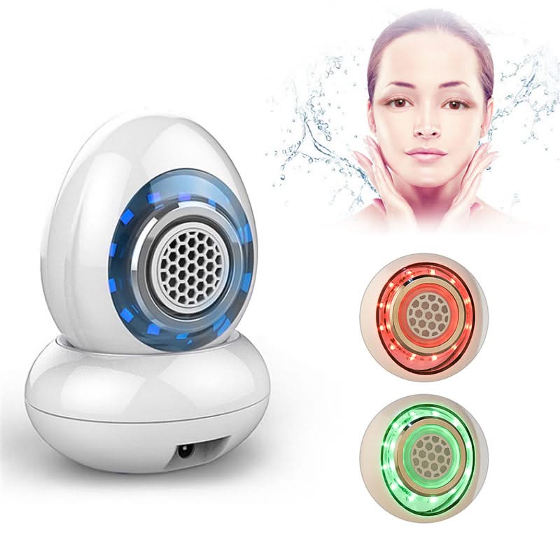 Mauzari™ Dispositivo Viso 4 in 1 con Radiofrequenza, LED e Idratazione