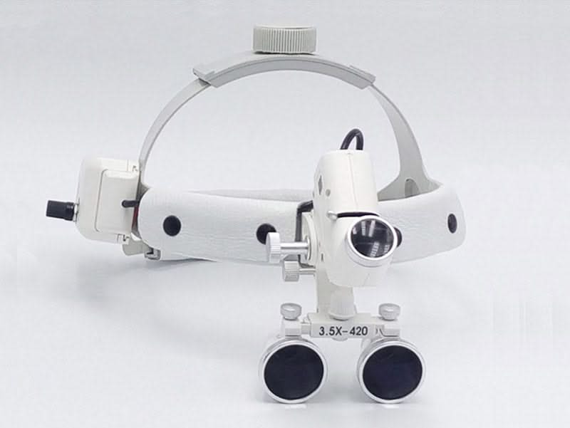 Mauzari™ Set Professionale Caschetto con Lenti d'Ingrandimento Dentali