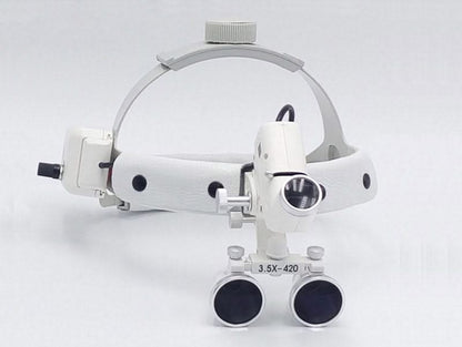 Mauzari™ Set Professionale Caschetto con Lenti d'Ingrandimento Dentali