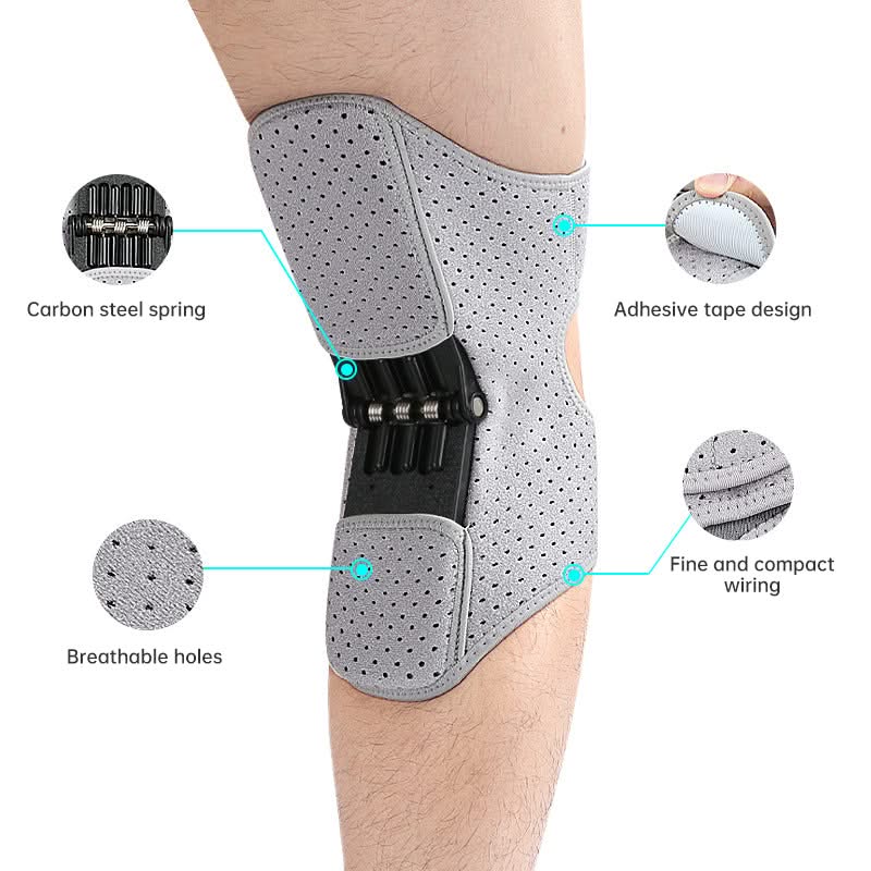 Mauzari™ Tutore Regolabile con Molle per Sostegno del Ginocchio