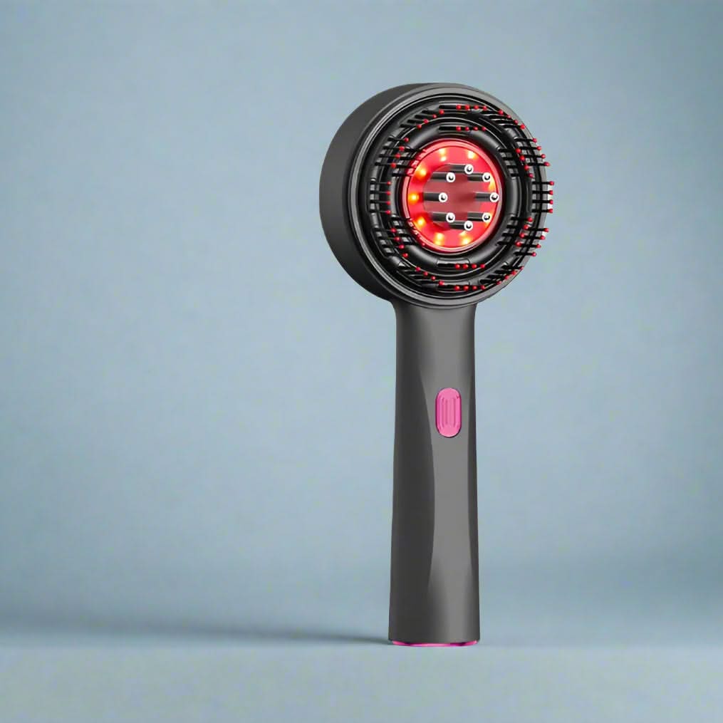 Mauzari™ Pettine Massaggiante Elettrico per il Cuoio Capelluto con Luce Rossa