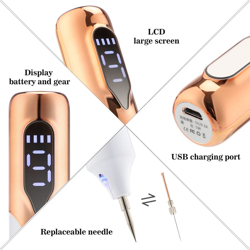 Mauzari™ Penna al Plasma per Nei e Imperfezioni Cutanee