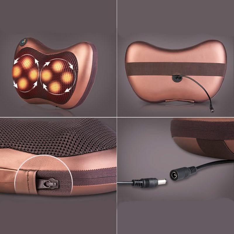 Cuscino Massaggiante Elettrico Shiatsu con Calore