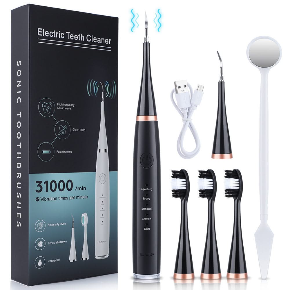 Mauzari™ Pulitore Dentale Elettrico 6 in 1