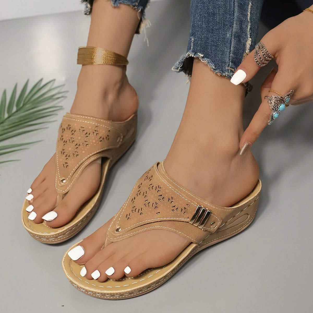 Mauzari™ Sandali Ortopedici da Donna per Piedi Piatti – Sostegno e Stabilità