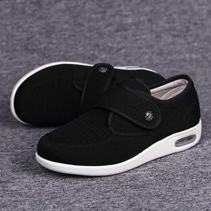 Mauzari™ Scarpe ortopediche larghe da uomo per piedi gonfi e piede diabetico – Calzata regolabile