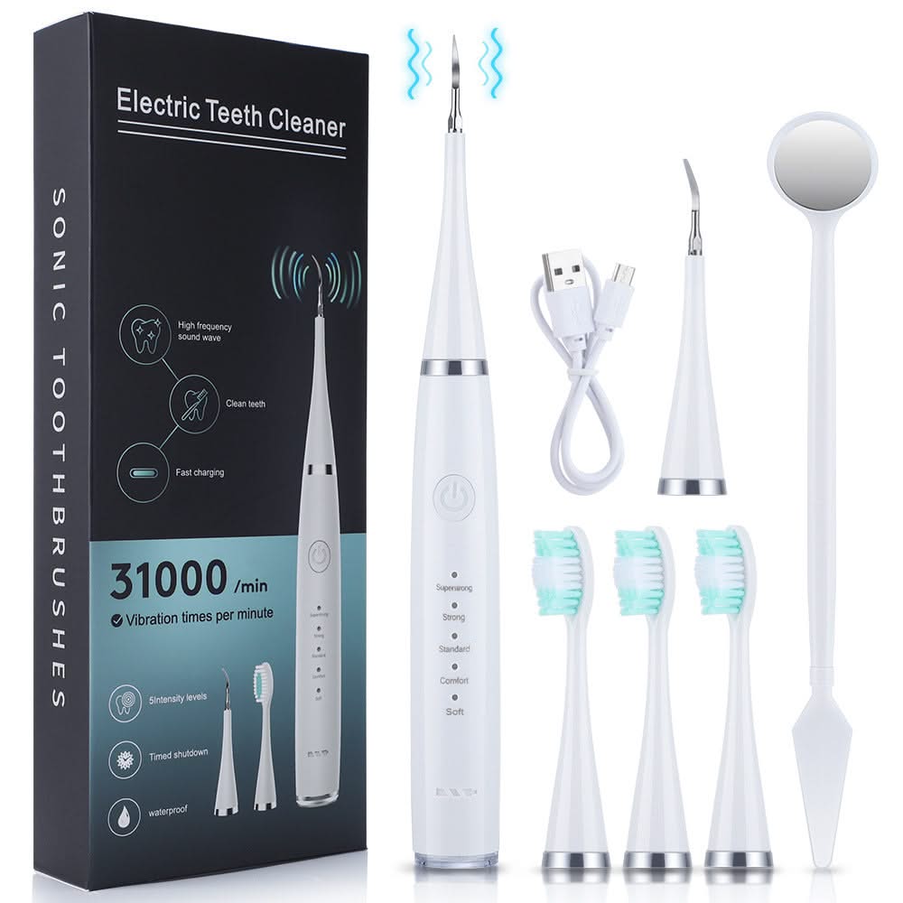 Mauzari™ Pulitore Dentale Elettrico 6 in 1