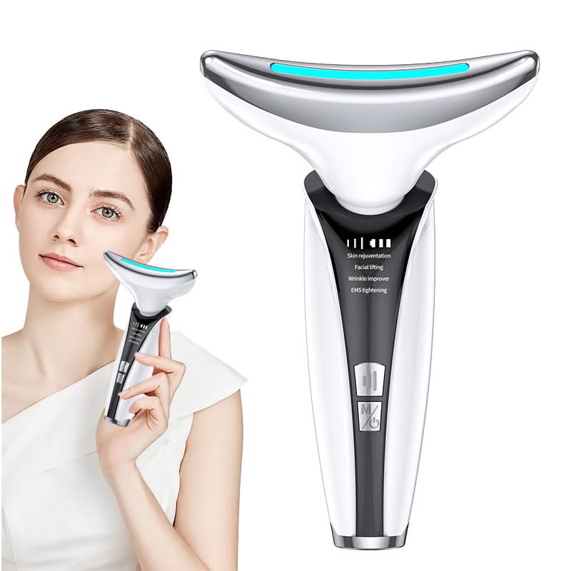 Mauzari™ Massaggiatore LED per Viso, Collo e Linea Mandibolare