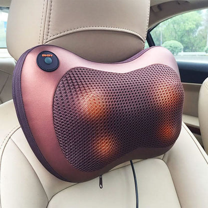 Cuscino Massaggiante Elettrico Shiatsu con Calore
