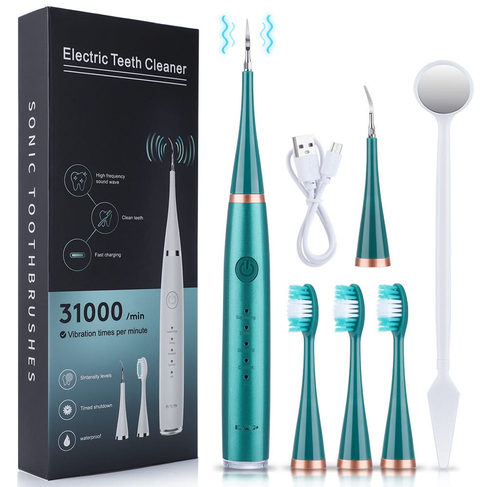 Mauzari™ Pulitore Dentale Elettrico 6 in 1