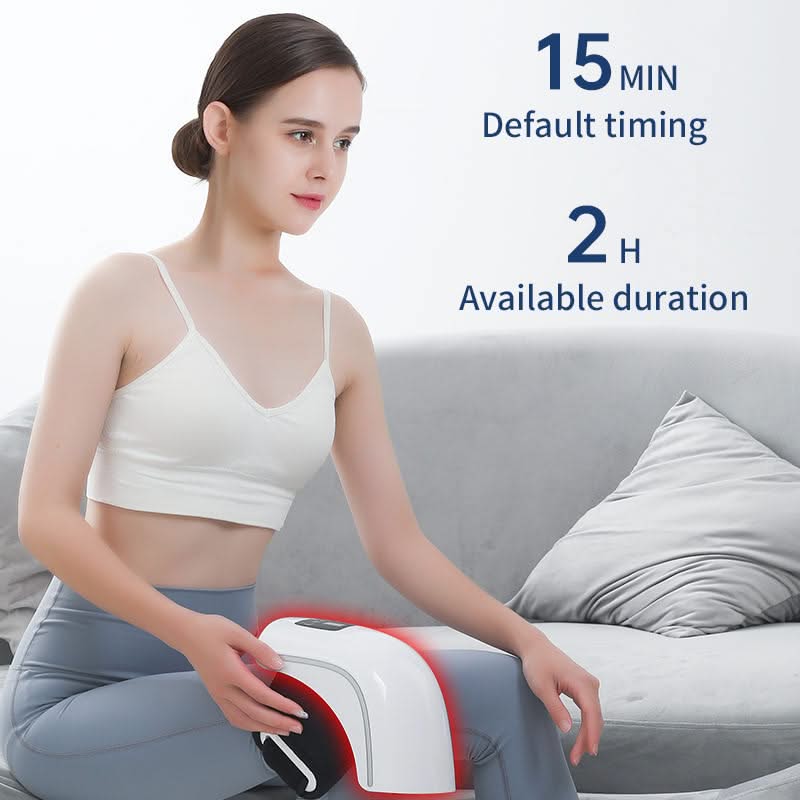 Mauzari™ Massaggiatore per Ginocchio con Calore e Vibrazione