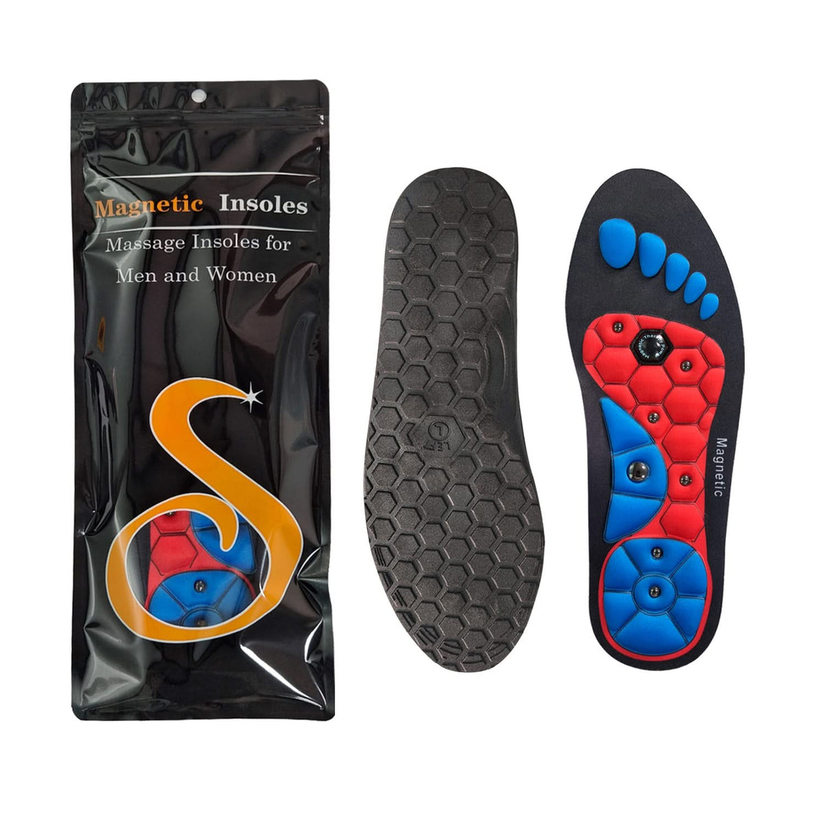 Mauzari™ Solette Magnetiche da Massaggio per Piedi Stanchi