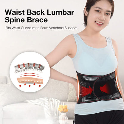 Mauzari™ Cintura Lombare Traspirante con Doppia Stabilizzazione
