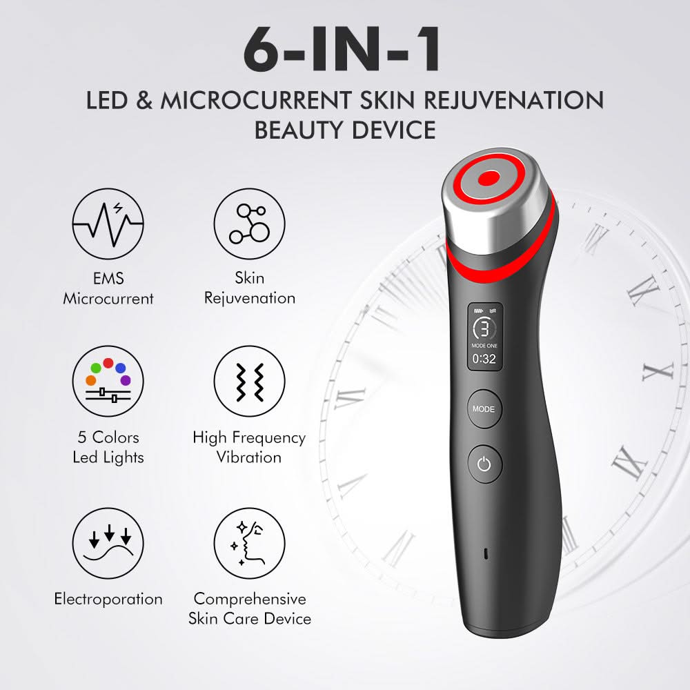 Mauzari™ Dispositivo Viso con Microcorrente EMS e LED