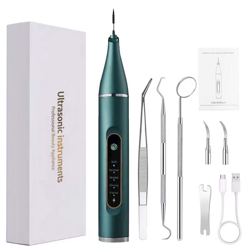 Mauzari™ Pulitore Dentale a Ultrasuoni per Placca, Tartaro e Macchie