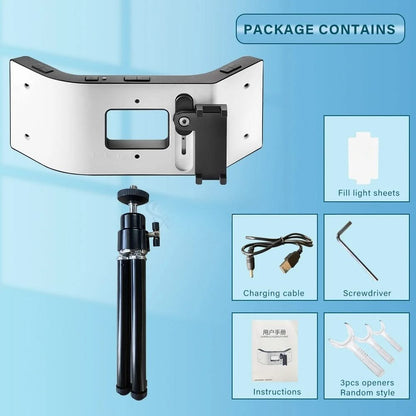 Mauzari™ Luce LED per Fotografia Dentale con Smartphone