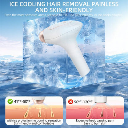 Mauzari™ Epilatore IPL con 9 Livelli per Viso e Corpo