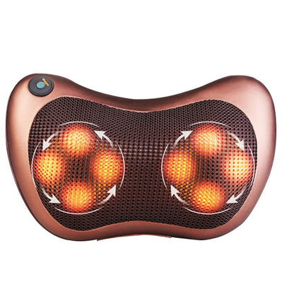 Cuscino Massaggiante Elettrico Shiatsu con Calore