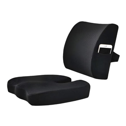 Mauzari™ Set Ergonomico di Cuscini per Schiena e Seduta
