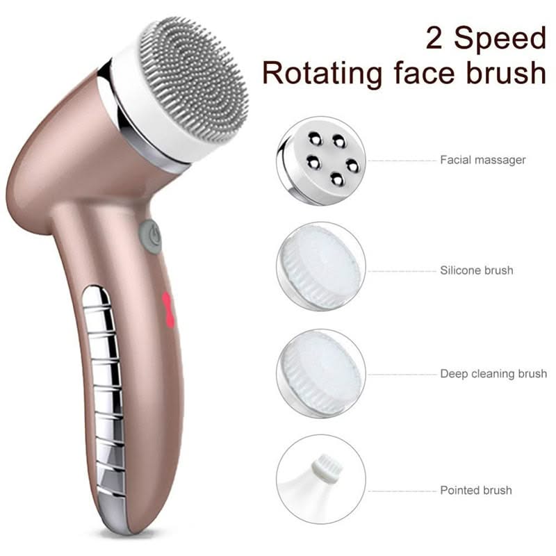 Mauzari™ Spazzola Sonica Viso 4 in 1 con Massaggio