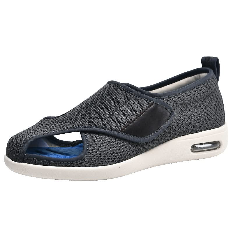 Mauzari™ Scarpe ortopediche larghe da donna per piedi gonfi – Supporto plantare regolabile