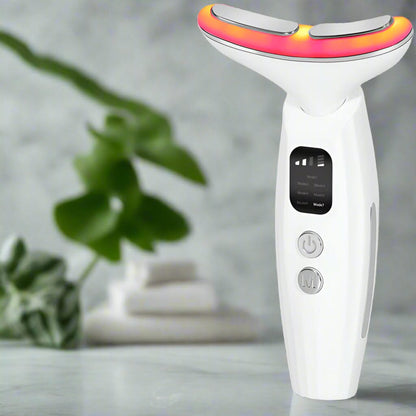 Mauzari™ Massaggiatore Collo con Fototerapia LED a 7 Colori