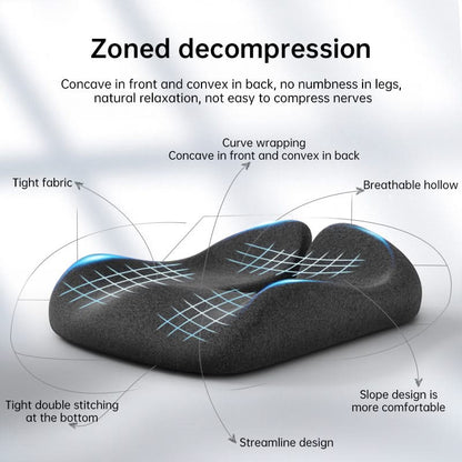 Mauzari™ Cuscino Ortopedico in Memory Foam per Coccige e Sciatica