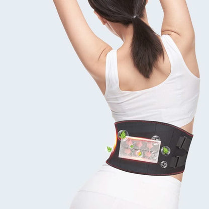 Mauzari™ Massaggiatore Lombare con Calore e Vibrazione