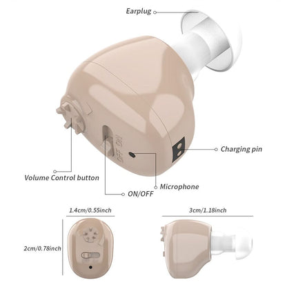 Mauzari™ Apparecchio Acustico Ricaricabile USB